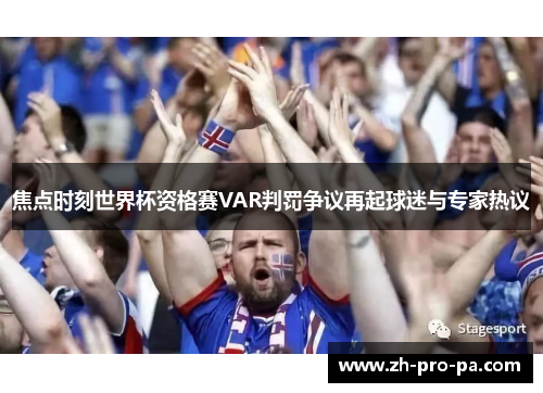 焦点时刻世界杯资格赛VAR判罚争议再起球迷与专家热议